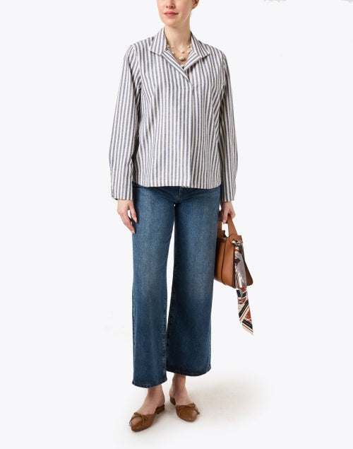 Gold Pearl Multi Strand Necklace