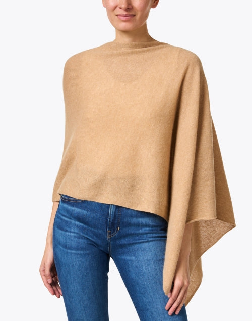 Camel Cashmere Ruana