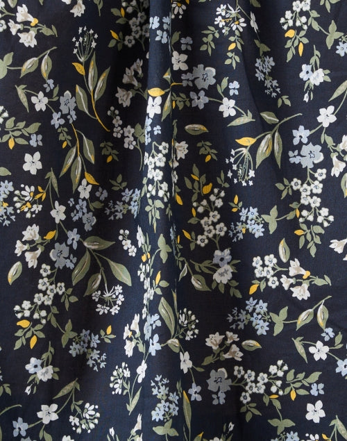 Belle Navy Print Top