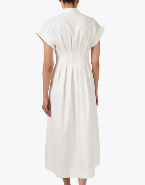 Samantha Ivory Shirt Dress