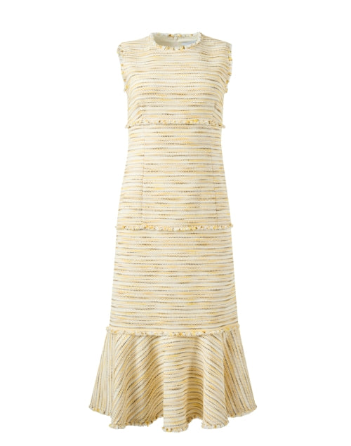 Andi Chamomile Yellow Tweed Sheath Dress