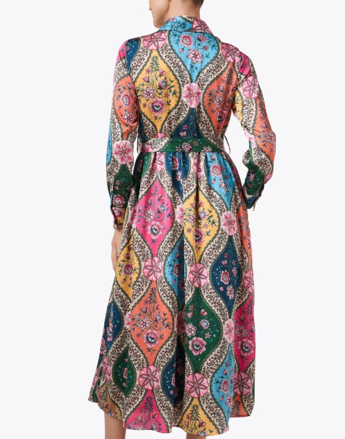 Amira Multi Floral Print Dress
