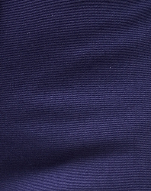 Bosso Navy Crop Flare Pant